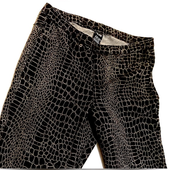 Sexy Snakeprint Print Stretch High Waist Jean style Pants - Picture 2 of 4